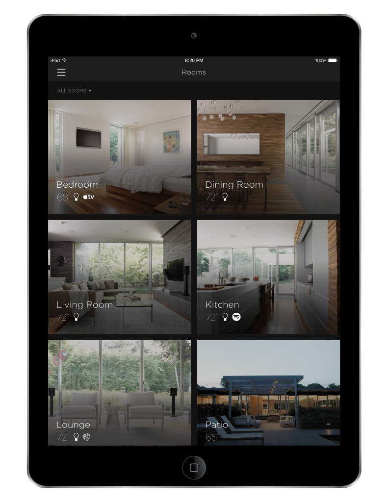 Select a Room for Distributed Video in the Savant App from Stereo & Video Integrators